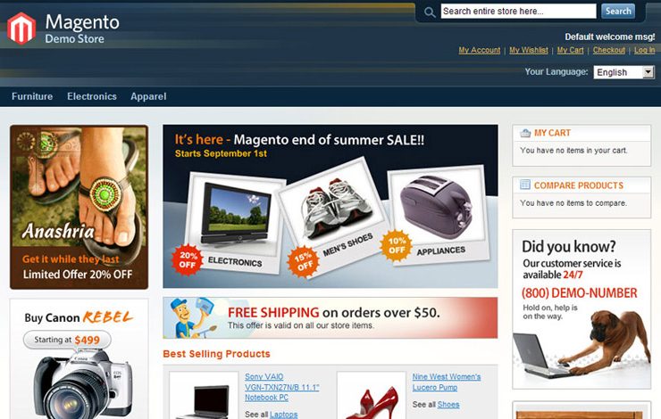 Magento Templates: - A Great Solution For Online Stores