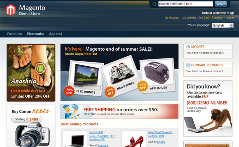 Magento Templates: - A Great Solution For Online Stores