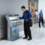 Easy Touch Screen Technology of the Kiosks