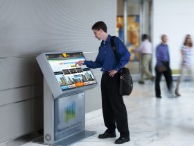 Easy Touch Screen Technology of the Kiosks