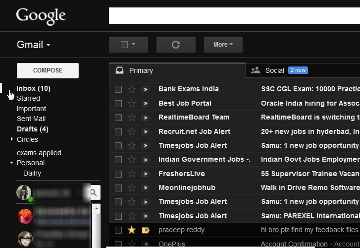 New Gmail's Hangouts Extended Integration