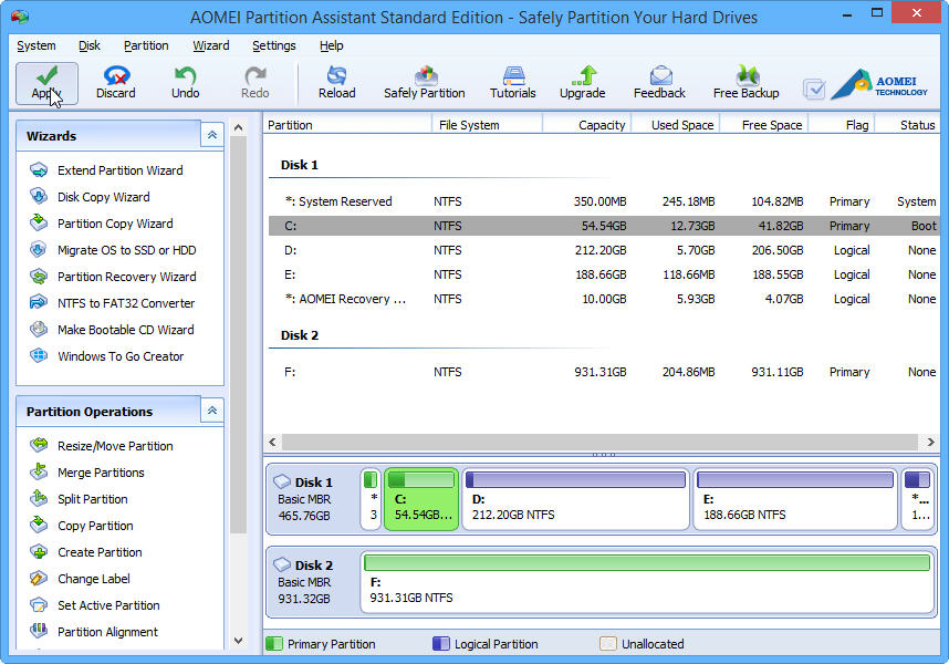 AOMEI Partition Assistant Standard 6.0 Review: Safely Partition Your Hard Drive In Windows 10