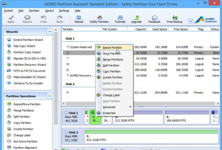 AOMEI Partition Assistant Standard 6.0 Review: Safely Partition Your Hard Drive In Windows 10