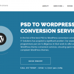 12 PSD To WordPress Companies To Consider For Your Enterprise