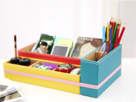 Desk tray organizer
