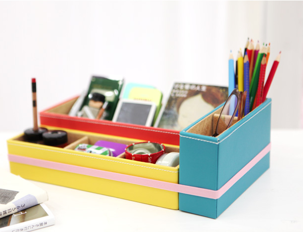 Desk tray organizer