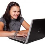 Women with Laptop