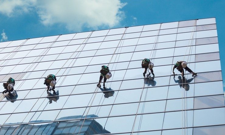 window cleaners London