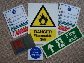 fire safety signs