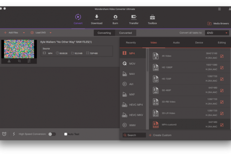 How To Convert MOV Files To MP4 With Video Converter Ultimate
